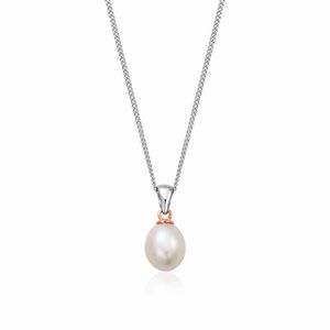 Preview image of Clogau Silver Welsh Beachcomber Pearl Pendant