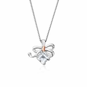 Preview image of Clogau Christmas Bow Silver Pendant