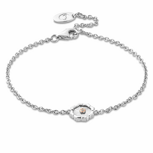 Preview image of Clogau Nos Da White Topaz Silver Bracelet 