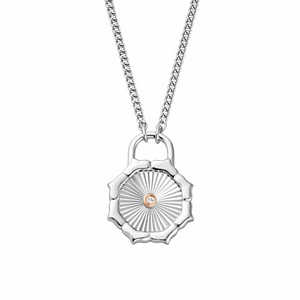 Preview image of Clogau Nos Da White Topaz Silver Necklace 