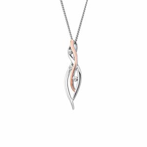 Preview image of Clogau Swallow Falls Silver Pendant Silver Necklace 