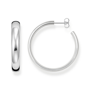 Preview image of Thomas Sabo 36mm Silver Chunky Hoop Earrings 