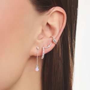 Preview image of Thomas Sabo Opal Coloured Hoop Earrings