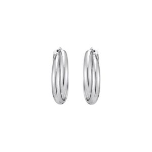 Preview image of Thomas Sabo Intertwined Silver Hoop Earrings 