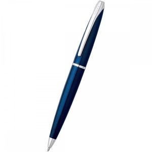 Preview image of Cross ATX Translucent Blue Lacquer Ballpoint Pen