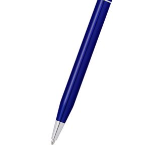 Preview image of Cross Century Classic Blue & Chrome Ballpoint Pen