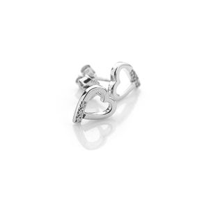 Preview image of Hot Diamonds Most Loved Romantic Heart Earrings