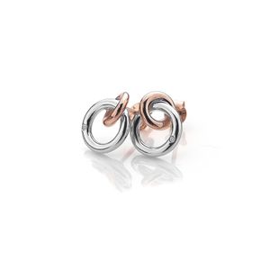 Preview image of Hot Diamonds Eternal Interlocking Rings Earrings