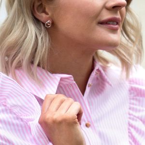 Hot Diamonds Eternal Interlocking Rings Earrings