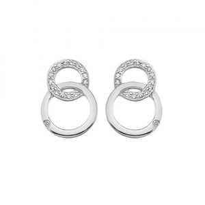 Preview image of Hot Diamonds Bliss Interlocking Circle Earrings