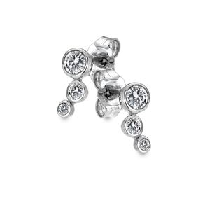 Preview image of Hot Diamonds Tender Triple Stone White Topaz Earrings 
