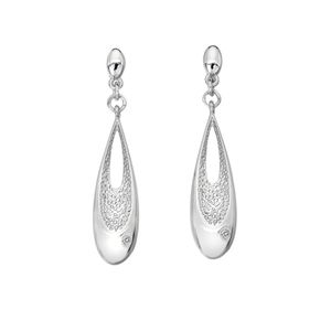 Hot Diamonds Quest Teardrop Earrings 
