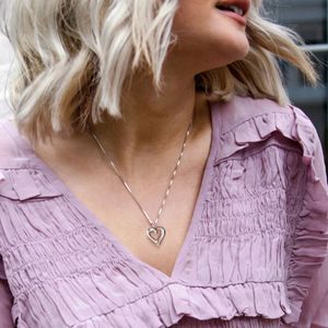 Hot Diamonds Most Loved Elegant Together Heart Pendant