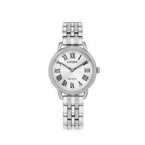 Preview image of Citizen Ladies' 29mm Classic Silver Bracelet Eco Drive Watch