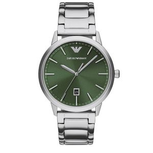 Preview image of Emporio Armani Ruggero 43mm Steel Green Bracelet Watch