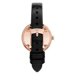 Emporio Armani Rosa 30mm Rose Gold Plated Quartz Strap Watch