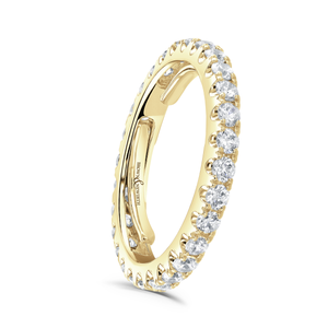 Preview image of 18ct Gold 3.1mm Evolution Ladies 1.50ct Diamond Eternity Ring 