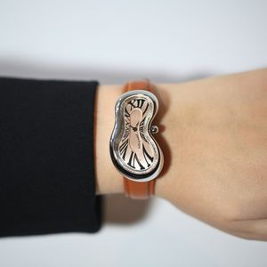 Preview image of Exaequo Classic Stainless Steel Blue Quartz Leather Strap Watch 