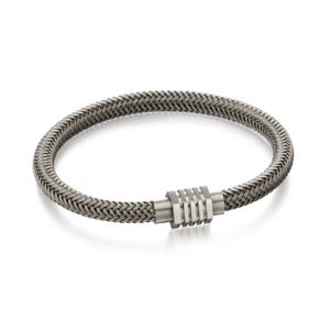 Preview image of Fred Bennett Stainless Steel Woven Bracelet