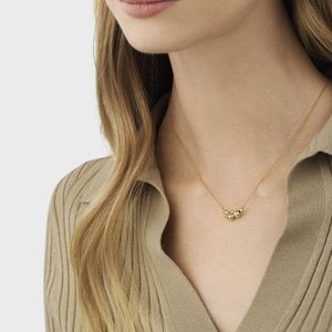 Georg Jensen Moonlight Grapes 18ct Gold Diamond Set Pendant 