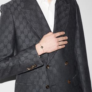 GUCCI 18ct Gold Interlocking G Black Onyx & Diamond Bracelet