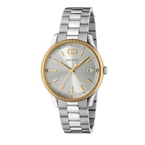 Preview image of Gucci G-Timeless 38mm Slim Two-Tone Quartz Bracelet Watch 
