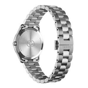 Gucci G- Timeless 29mm Mother of Pearl Diamond Quartz Bracelet Watch