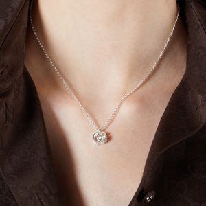 Gucci GG Marmont Sterling Silver Necklace 38cm-42cm