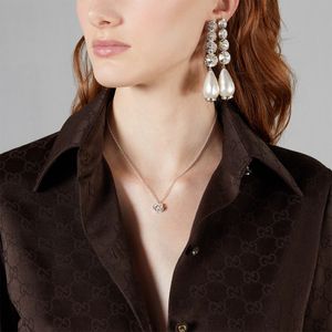 Gucci GG Marmont Sterling Silver Necklace 38cm-42cm