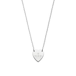 Gucci Trademark Sterling Silver Necklace 45cm-48cm
