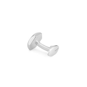 Gucci Trademark Hexagon Silver Cufflinks