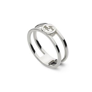 Preview image of GUCCI Interlocking Silver 6mm Ring