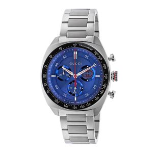 Preview image of Gucci Interlocking 41mm Blue Steel Quartz Watch