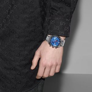 Preview image of Gucci Interlocking 41mm Blue Steel Quartz Watch