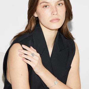 Gucci Trademark Heart Sterling Silver Ring