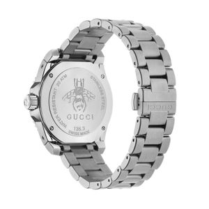 Gucci Dive White Bezel Stainless Steel 
