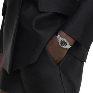 Preview image of Gucci G-Flat 24mm Black Diamond Quartz Bracelet Watch 