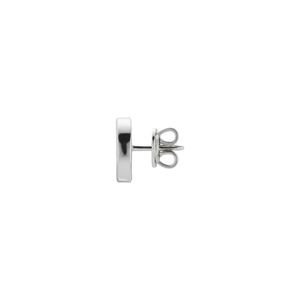 Gucci Interlocking Silver Stud Earrings
