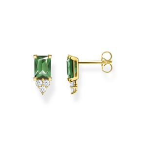 Preview image of Thomas Sabo Deep Green Stone Gold Studs