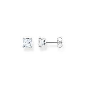 Preview image of Thomas Sabo White Stones Silver Stud Earrings