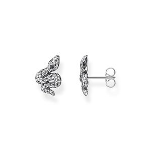 Preview image of Thomas Sabo Snake Blackened Silver Stud Earrings