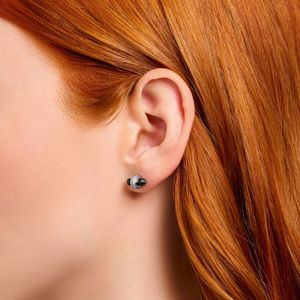 Thomas Sabo Hexagonal Onyx Stud Earrings