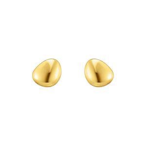 Preview image of Thomas Sabo Gold Plated Organic Shape Stud Earrings