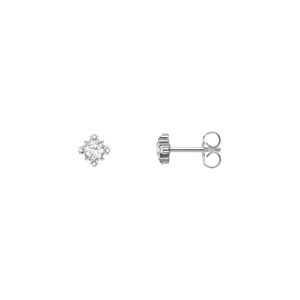 Preview image of Thomas Sabo Silver Cubic Zirconia Vintage Stud Earrings 