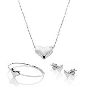 Preview image of Hot Diamonds Desire Necklace, Bangle and Earring Gift Set