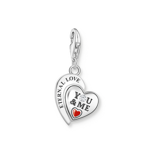 Preview image of Thomas Sabo You & Me heart Silver Charm 