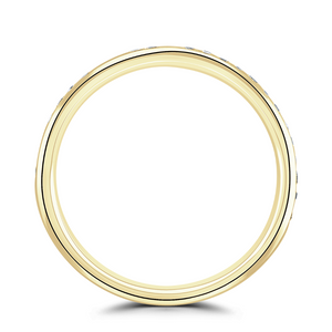 18ct Gold Court Diamond 0.25ct Ladies Eternity Ring