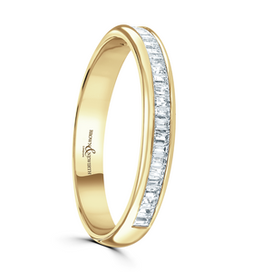 Preview image of 18ct Gold Court Baguette Diamond 0.33ct Ladies Eternity Ring