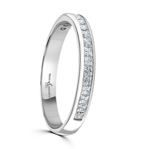 Preview image of Platinum Court Princess Diamond 0.40ct Ladies Eternity Ring