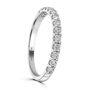 Preview image of Platinum Diamond 0.33ct Claw Set Ladies Eternity Ring